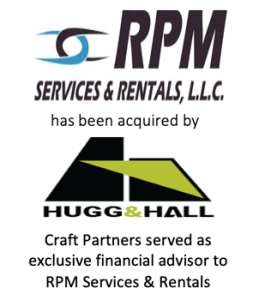 RPM RPM SERVICES & RENTALS, L.L.C. has been acquired by HUGG & HALL